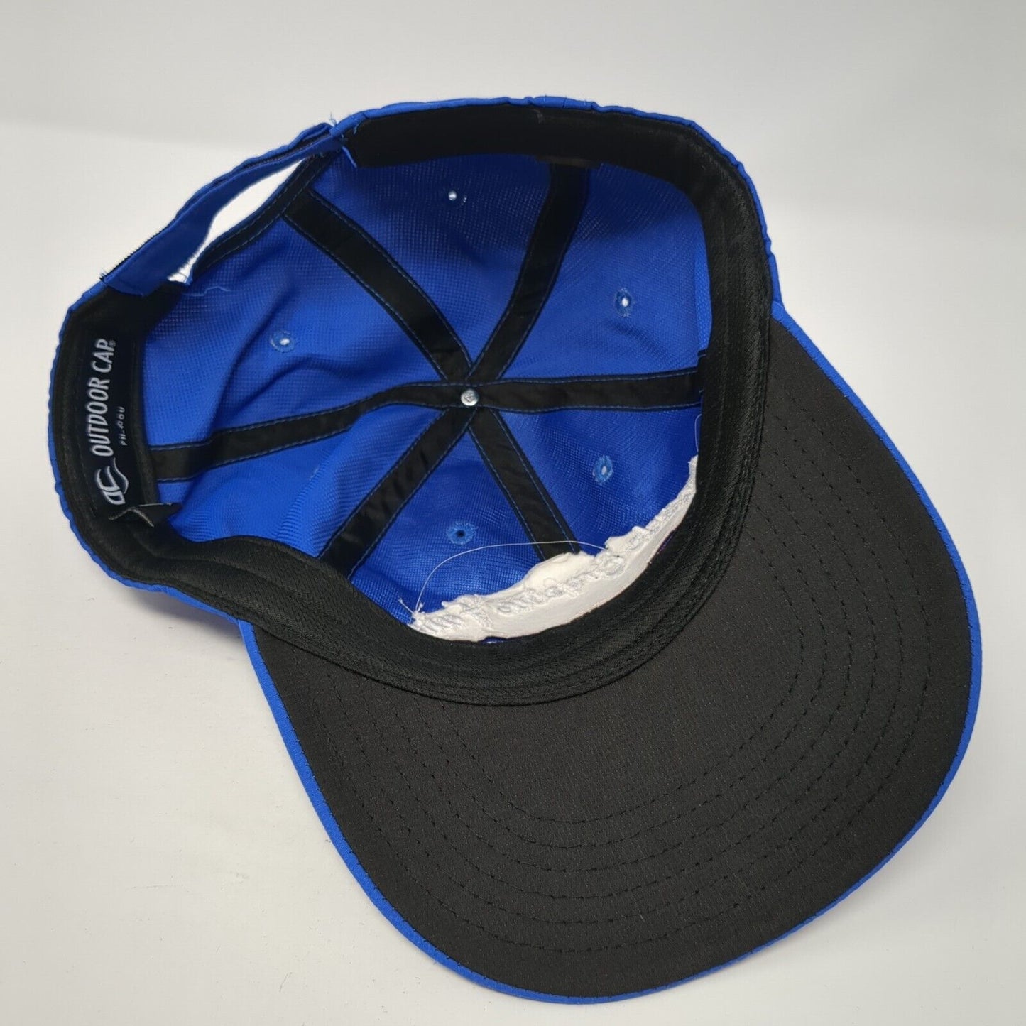 Ozark Empire Fair Strapback Hat Blue One Size Adjustable Outdoor Cap