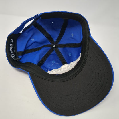 Ozark Empire Fair Strapback Hat Blue One Size Adjustable Outdoor Cap