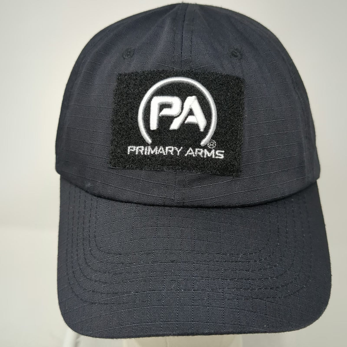 Primary Arms Baseball Cap Black One Size Patch Embroidered Strapback Hat