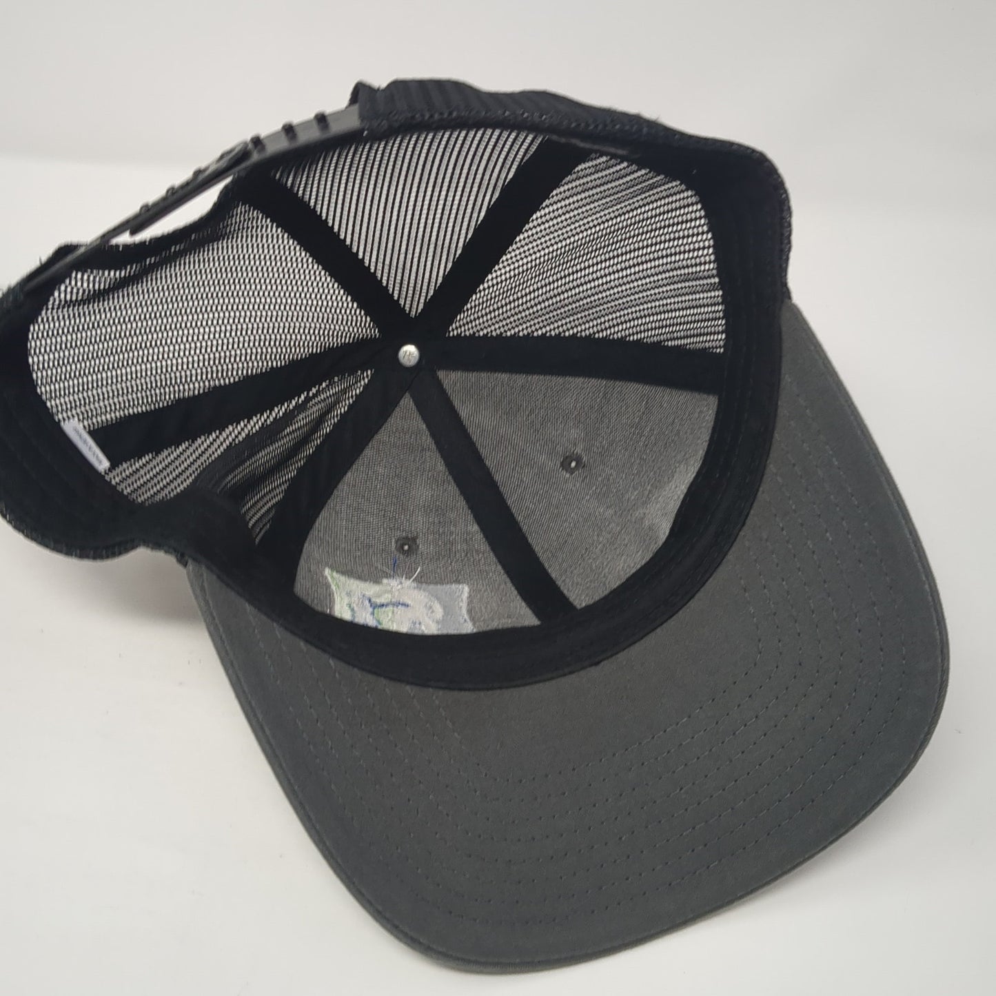 Game Changers Idaho Snapback Trucker Hat Gray One Size Mesh Back Richardson