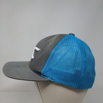 GC Snapback Mesh Back Trucker Hat Multi One Size Embroidered Colorblock