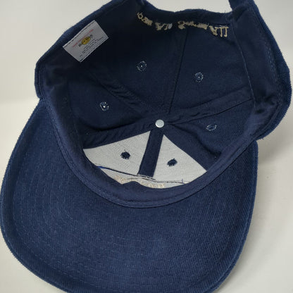 Hard Rock Cafe Denver Blue Baseball Cap One Size Love All Serve All Hat Cotton