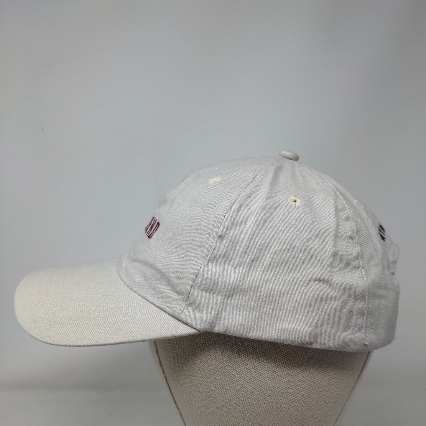 AP Adsend Strapback Hat Tan One Size Adjustable Embroidered 6 Panel Ouray