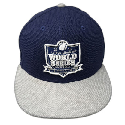 New Era Baseball Blue 7 Little League World Series 2015 Mid-Atlantic Fitted Hat
