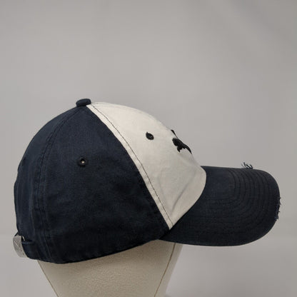 Puma Slideback Hat Blue One Size Adjustable Embroidered Colorblock