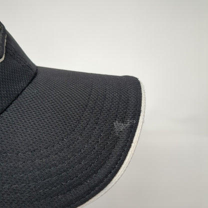 Nike Golf Strapback Hat Black One Size Adjustable Embroidered Swoosh