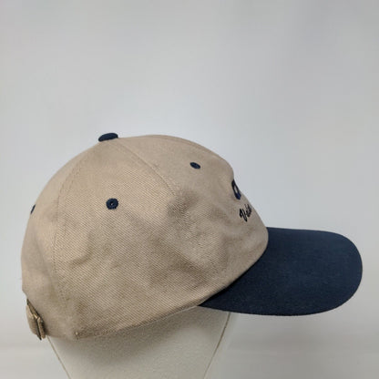 CNA Value Added Slideback Hat Tan One Size Embroidered Colorblock