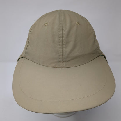 Unbranded Trapper Hat Tan One Size Adjustable Drawstring Ear Flap Blank 6 Panel