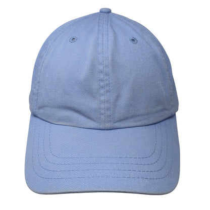 Sope Creek Slideback Hat Blue One Size Adjustable Solid 6 Panel Blank