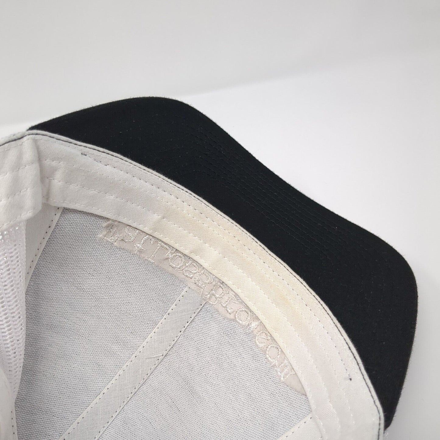 FatLossBro.Com Snapback Trucker Hat Black One Size Mesh Back Colorblock