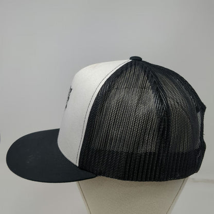 Yupoong Trucker Hat Black One Size With Love Dirt Dolls Floral Graphic Snapback