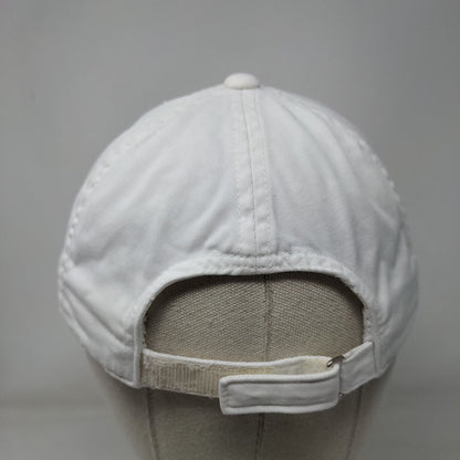 Old Navy Glitter Strapback Hat White S/M Adjustable Solid 6 Panel