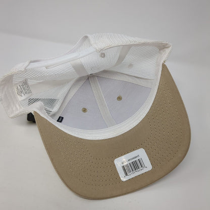 Idaho Rod & Reel Est. 2021 Snapback Trucker Hat Tan OS Adjustable W/Tags Decky