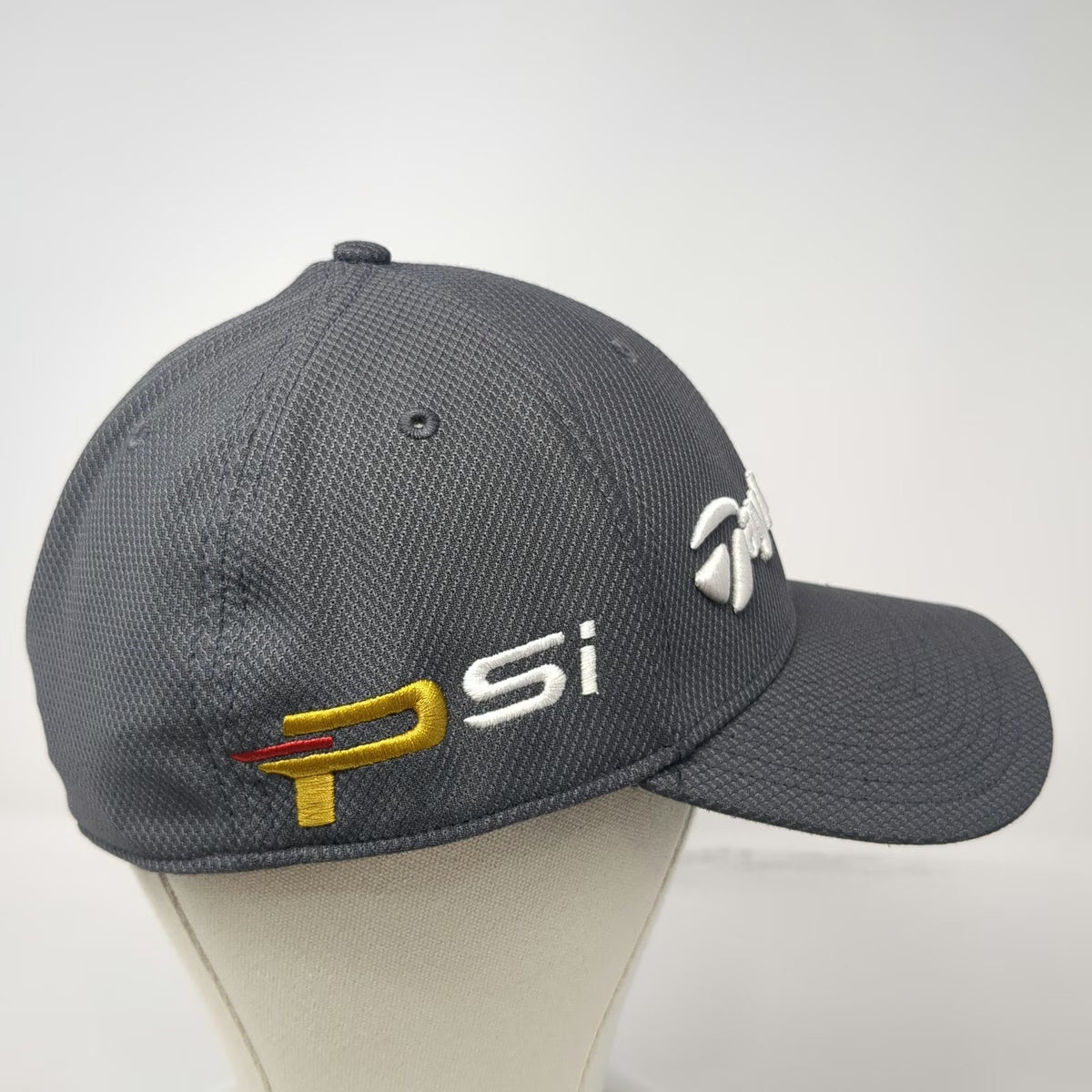 New Era TaylorMade Baseball Cap Gray XL M1 PSi 39THIRTY Stretch Fit Mesh Hat