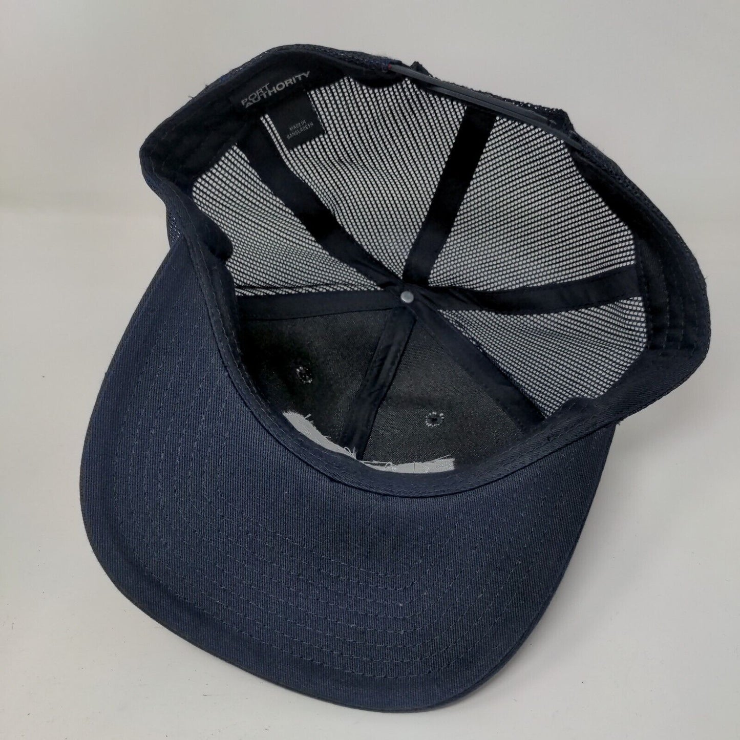 Focus Physical Therapy Snapback Trucker Hat Blue OS Mesh Back Port Authority