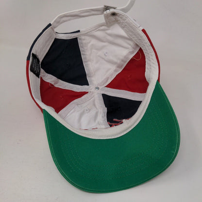 Hype Slideback Hat Multi One Size Embroidered Colorblock 6 Panel