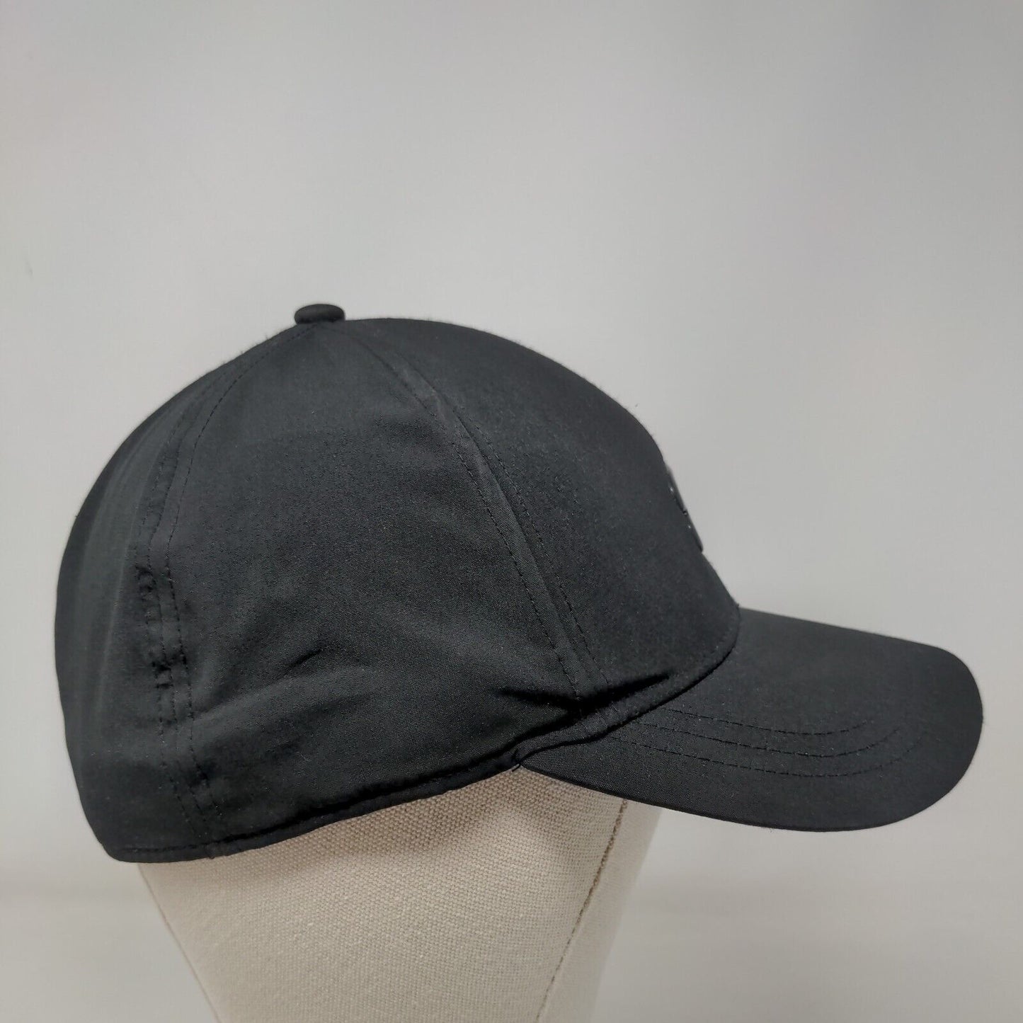 Layer 8 Logo Fitted Hat Black One Size 6 Panel Casual Outdoor