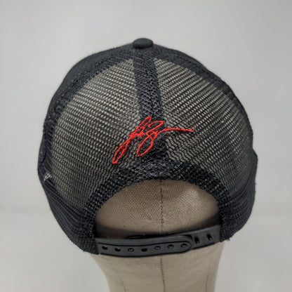 Luke Bryan Men's Snapback Mesh Back Hat Black Adjustable Embroidered Logo