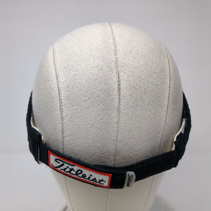 Titleist FJ PRO V1 Golf Sun Visor Black One Size Adjustable Embroidered