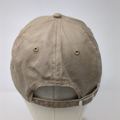 Bank Of The West Classic Slideback Hat Brown OS Adjustable Embroidered Cotton