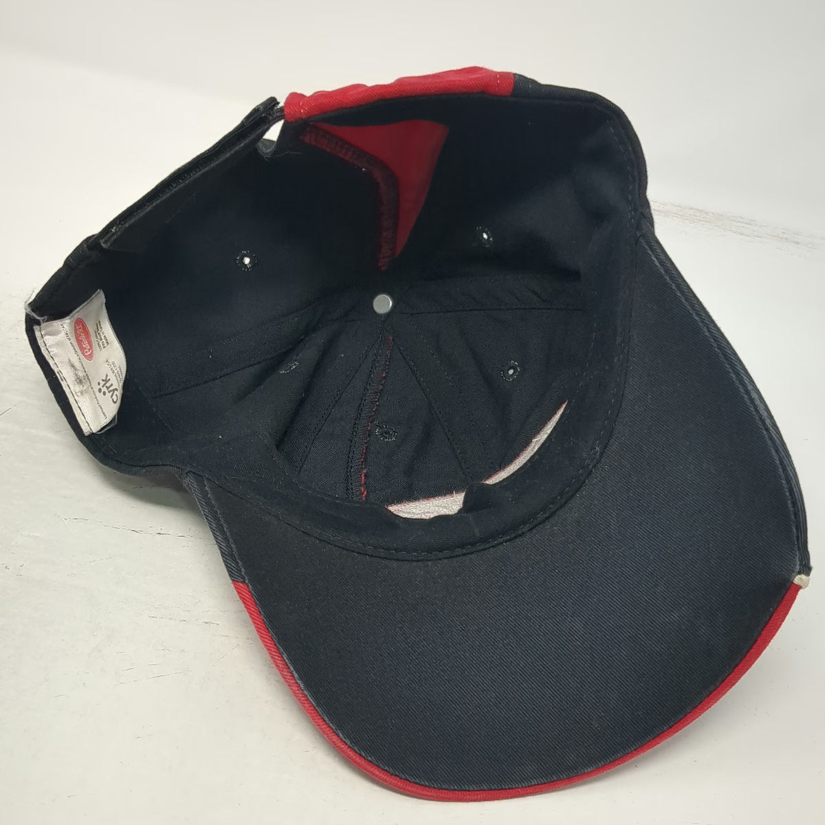 Peterbilt Baseball Cap Black Red One Size Class Pays Legendary Slideback Hat