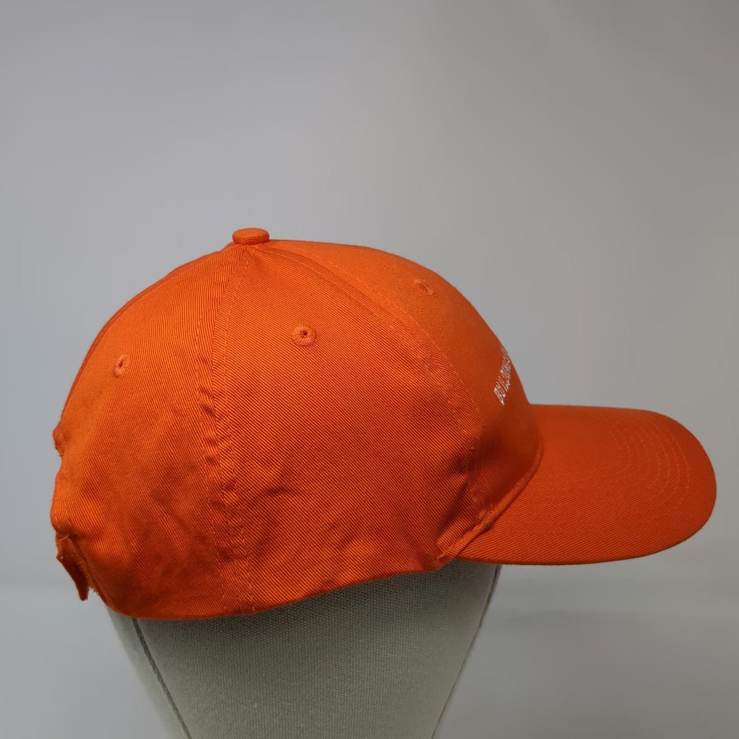 Port & Company Building Evacuation Team Orange Baseball Cap One Size Hat Strap