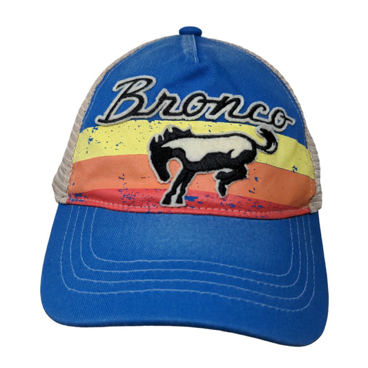 Ford Bronco Snapback Mesh Back Trucker Hat Multi One Size Colorblock