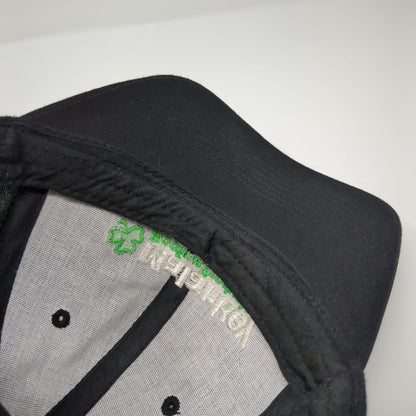 Malarkey Roofing Products Snapback Hat Black OSFA Embroidered 6 Panel