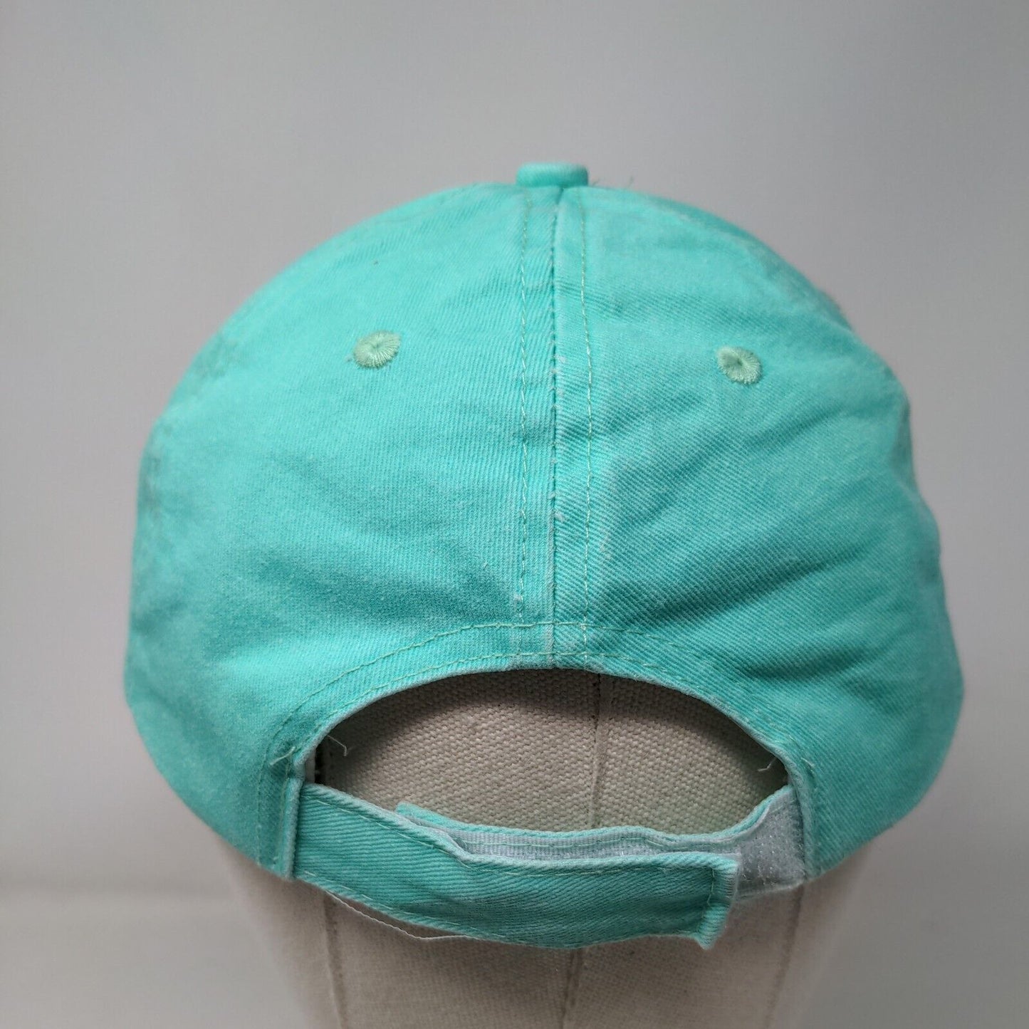 Orange Beach 1984 Alabama Strapback Hat Greenish-Blue One Size Alvin's Island