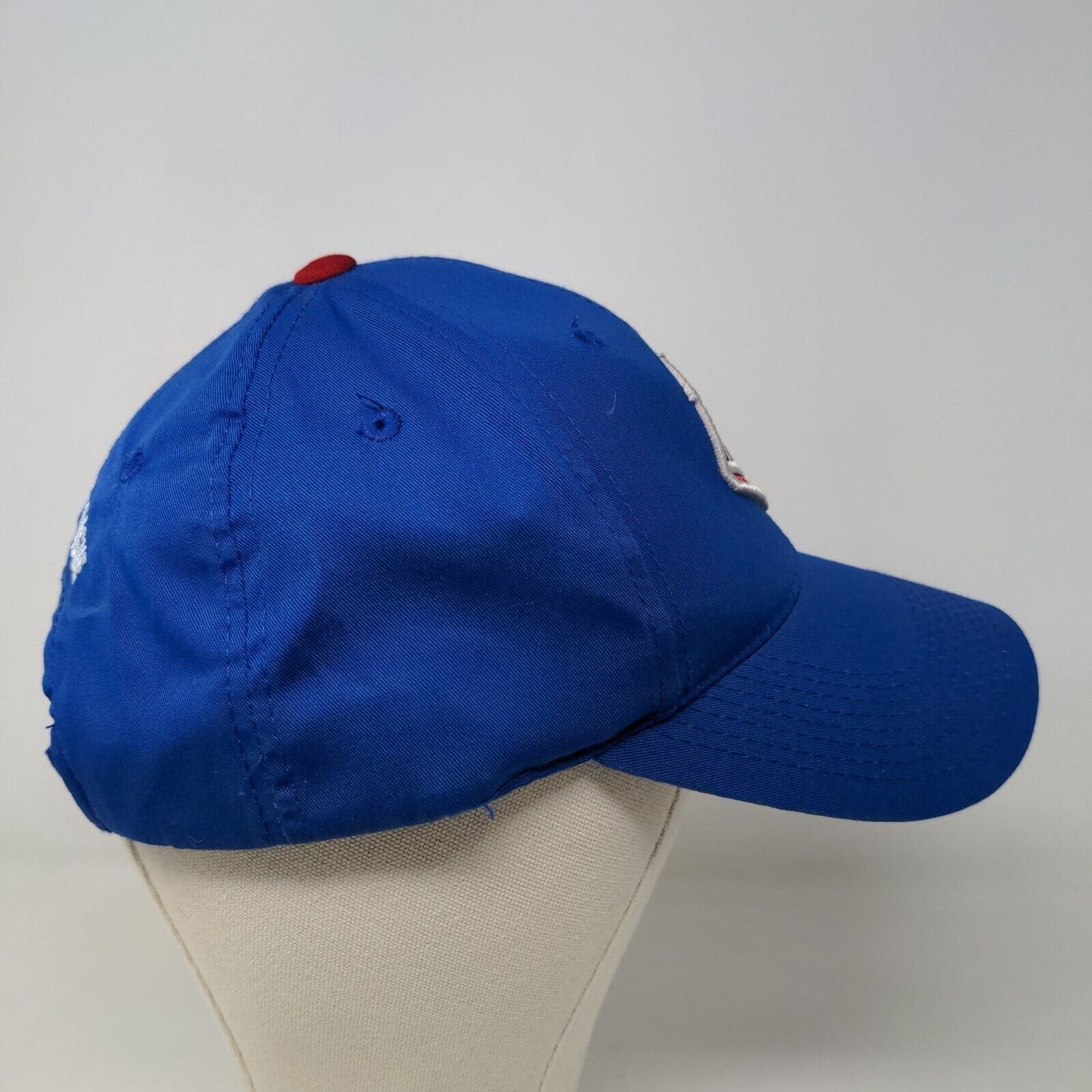 OC Sports Men's Strapback Hat Blue OSFM Embroidered Round Rock Express Logo