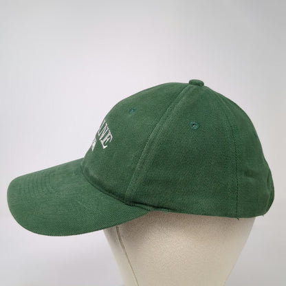Falcon Baseball Cap Green One Size Maine 1820 Statehood Slideback Hat Adjustable