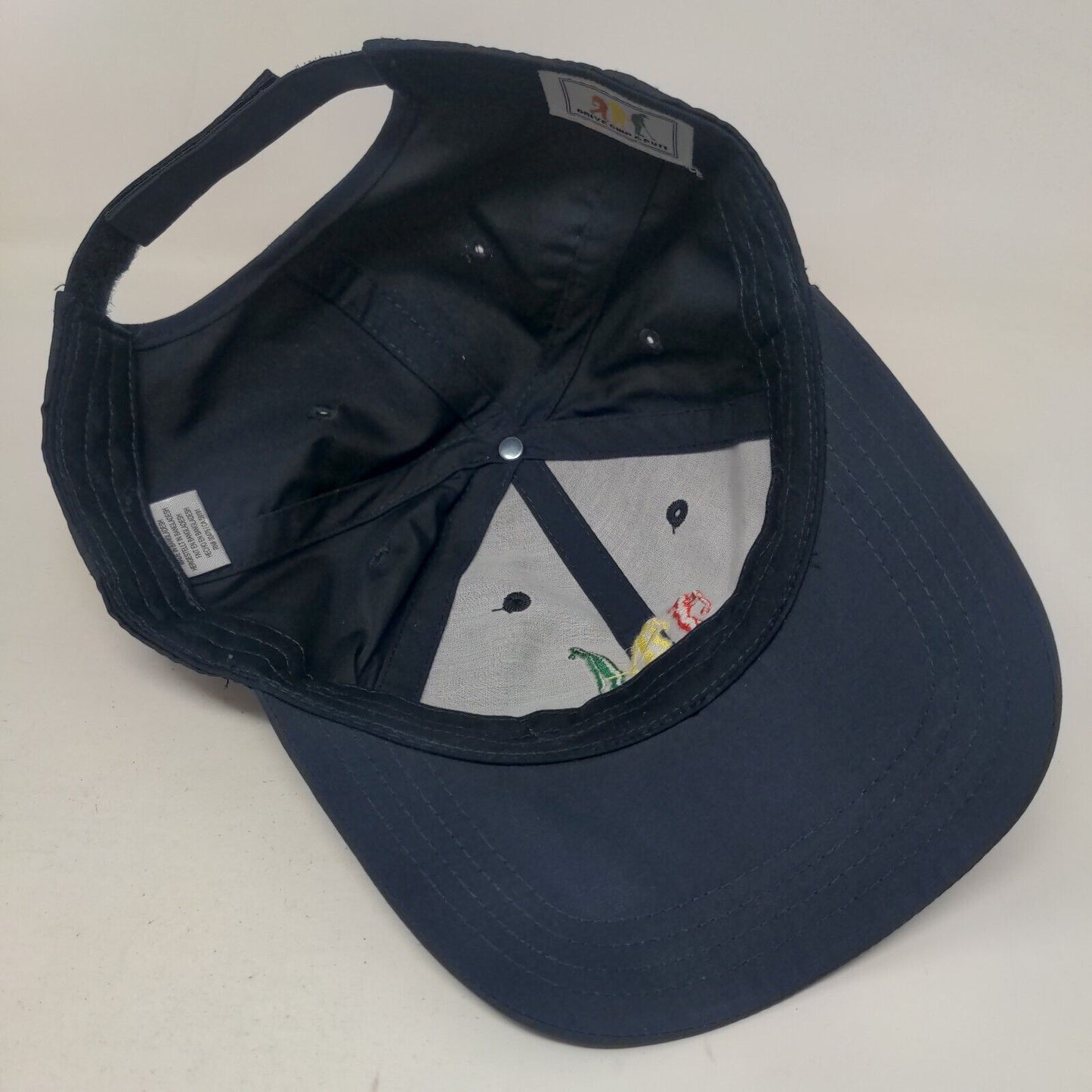 Drive Chip & Putt Volunteer Strapback Hat Blue One Size Adjustable Embroidered