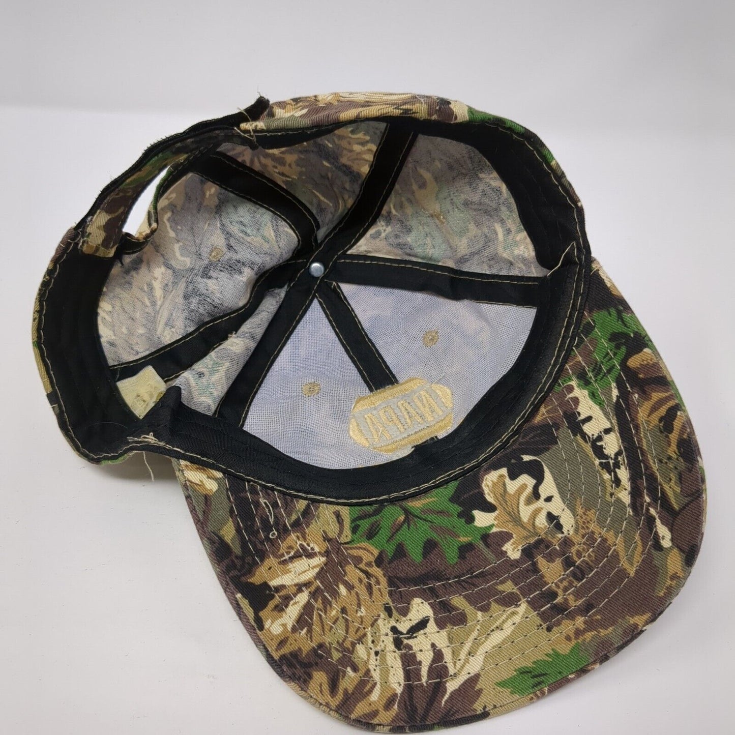 NAPA Outdoors Strapback Hat Camo One Size Hunting 6 Panel Adjustable