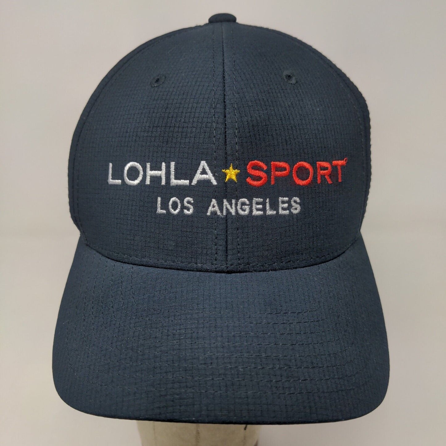 Port Authority Men's Snapback Hat Black OSFA Embroidered Andretti Logo Polyester