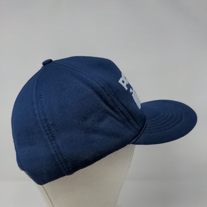 Polaris Indy Snapback Hat Blue OSFA Adjustable Lightweight 6 Panel Rope