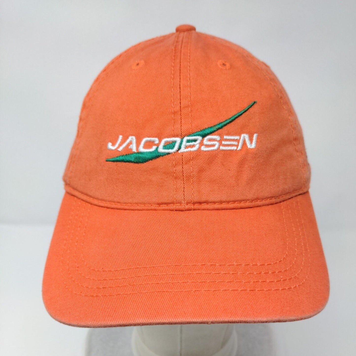 Jacobsen Slideback Hat Orange One Size RMT Equipment Cap America