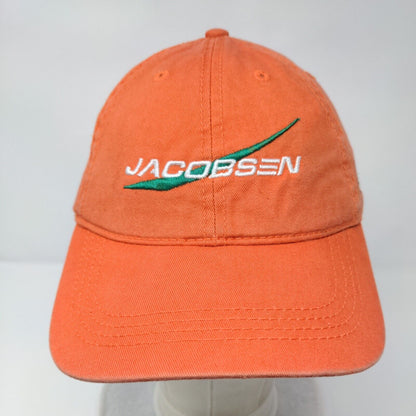 Jacobsen Slideback Hat Orange One Size RMT Equipment Cap America
