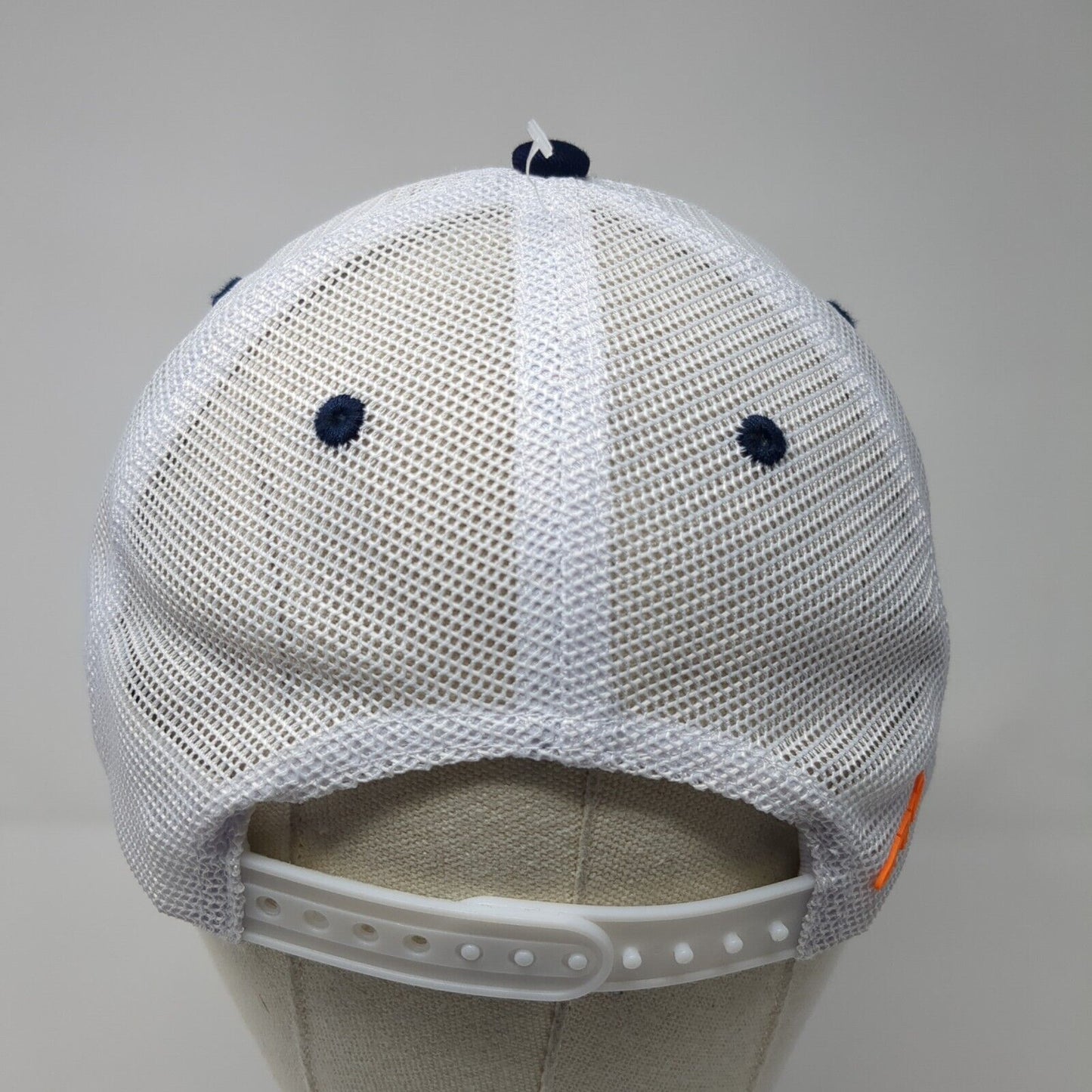 PGA Jr. League Snapback Trucker Hat Blue One Size Adjustable Mesh Back Garb