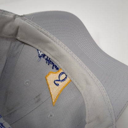 Sig Hecker Strapback Hat Gray One Size Embroidered Port & Company