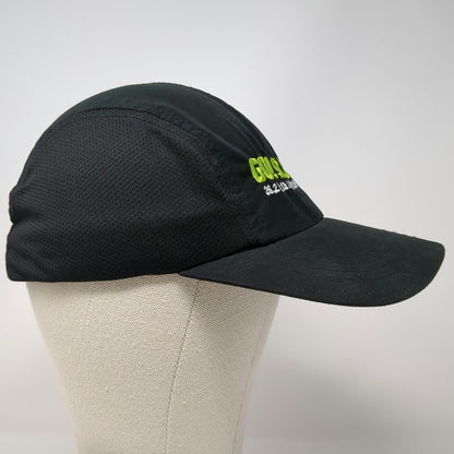 B.A. Sports Baseball Cap Black One Size GO! St. Louis Marathon Run Mesh Sides