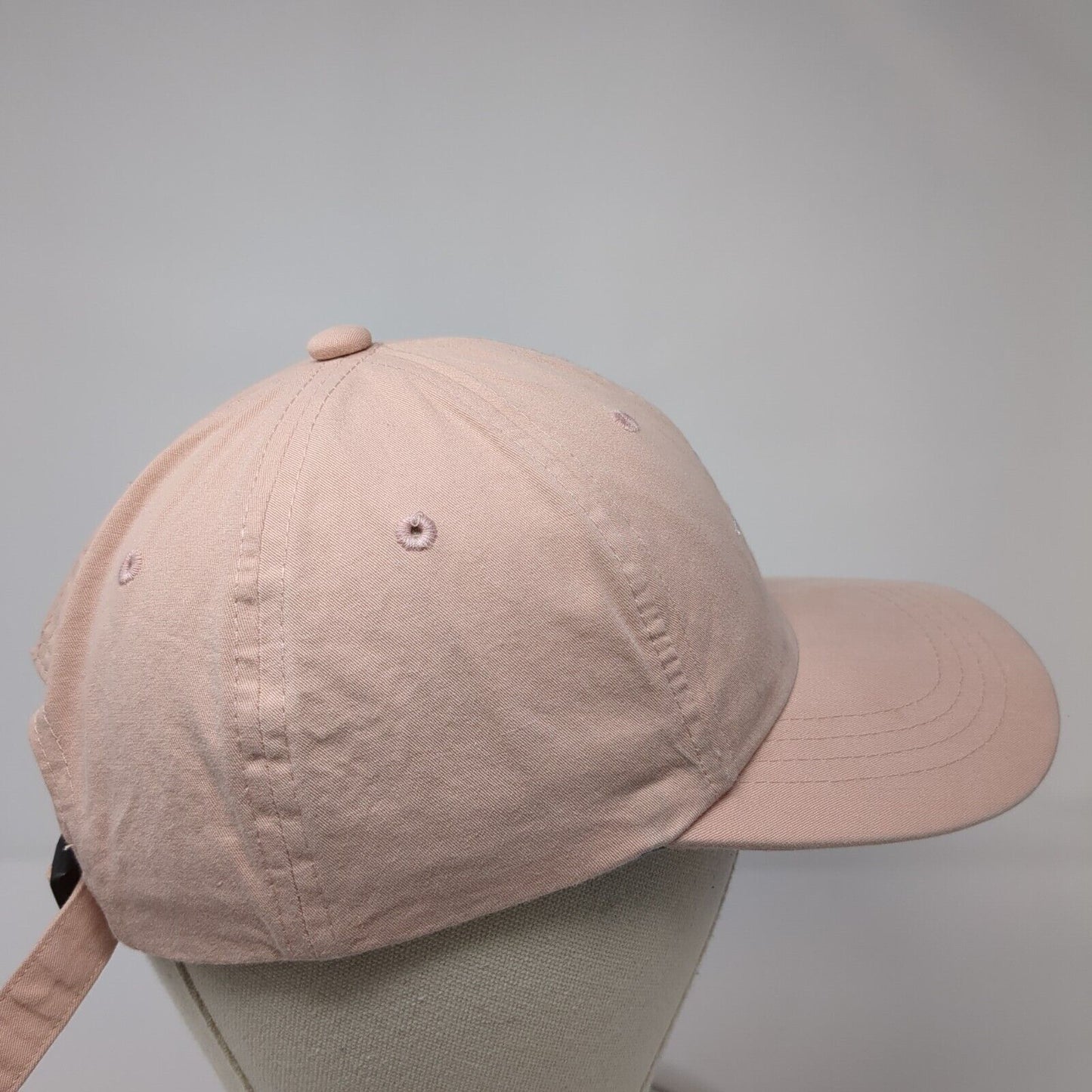 Please Do Not Touch Slideback Hat Pink 57cm Adjustable Embroidered Ximi