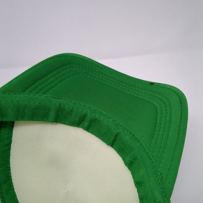 Nature Exploration Camp Snapback Trucker Hat Green OS Adjustable Mesh Back