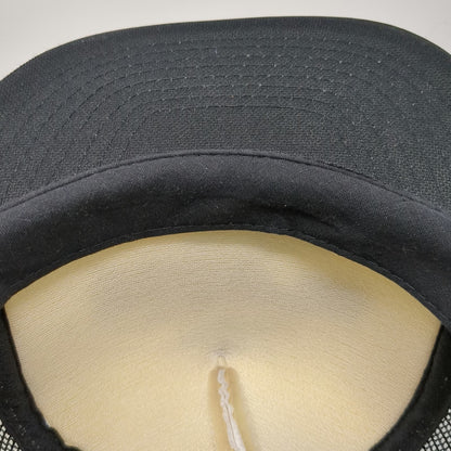 Otto Trucker Hat Black One Size Taylor Trucking Idaho Oak Leaves Mesh Snapback