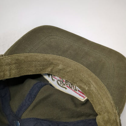 No Fear Green Baseball Cap Slideback Made USA DSG Embroidered Shield Hat Vintage