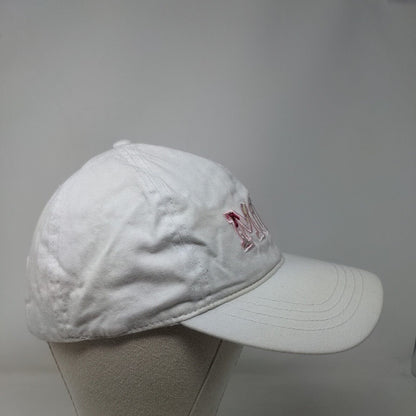 Mom Slideback Hat White OSFM Embroidered 6 Panel David And Young