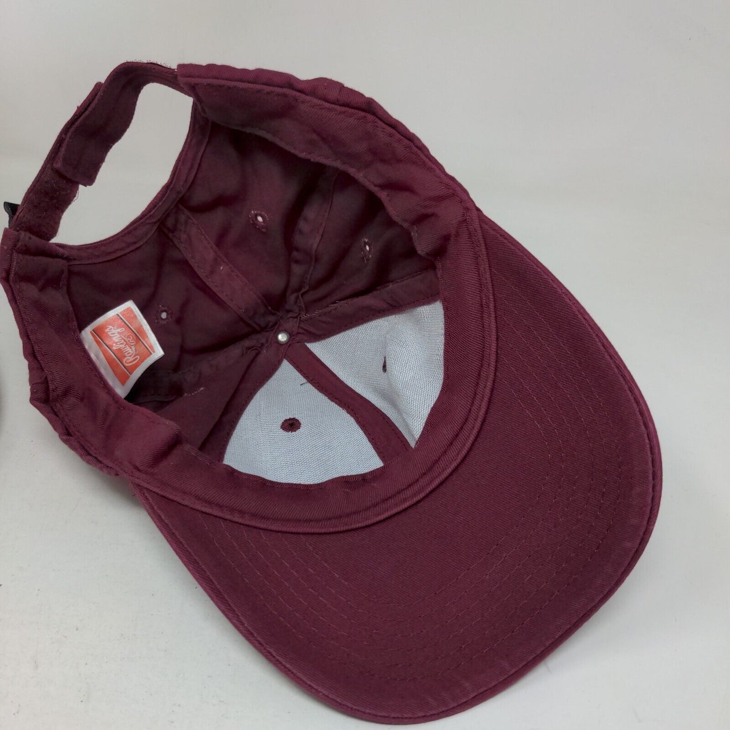 Rawlings Strapback Hat Red Large/XL Adjustable 6 Panel Vent Holes Blank