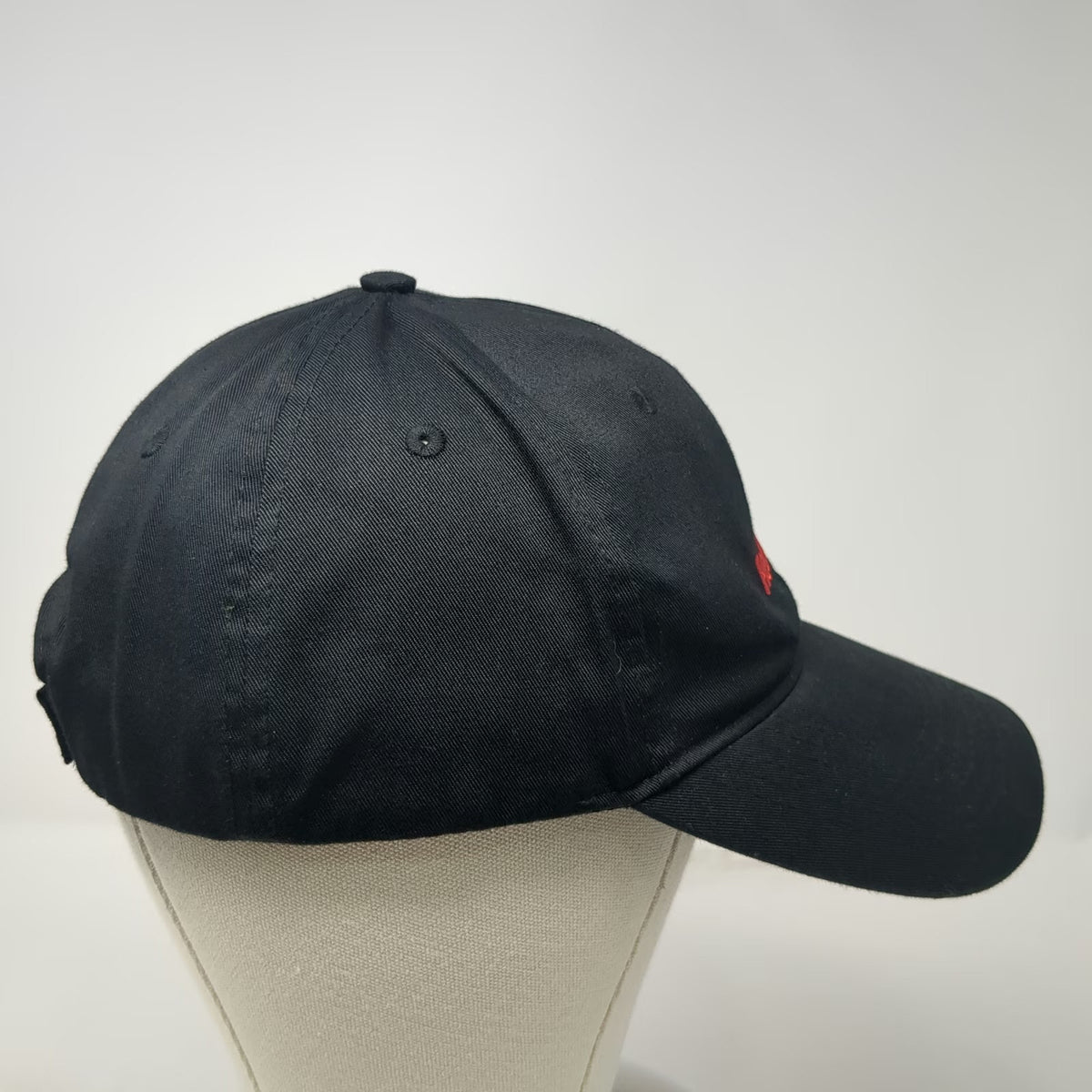 Fred Meyer Baseball Cap Black One Size Embroidered Logo Strapback Hat Adjustable