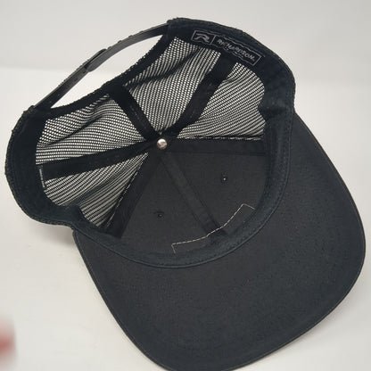 Idaho Flag Patch Snapback Mesh Back Trucker Hat Black Small Richardson