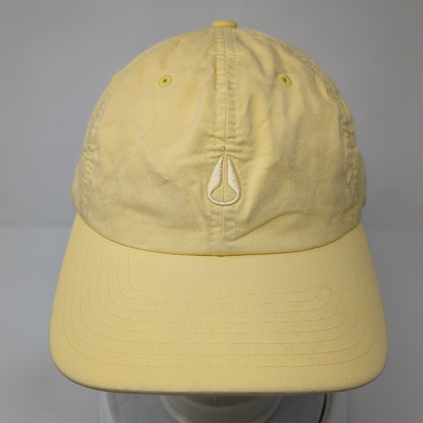Nixon Slideback Hat Yellow One Size Adjustable The Classics Yupoong