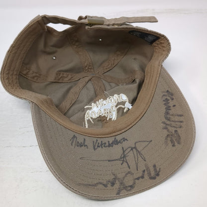 Port Authority Proxima Parada Signed Band Hat Brown Baseball Cap One Size Music